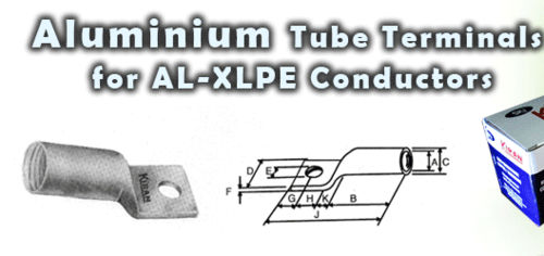 Aluminium Tube-Terminals-For-Al-Xlpe-Conductors Force: Hydraulic