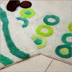 Shaggy Cotton Bath Mats