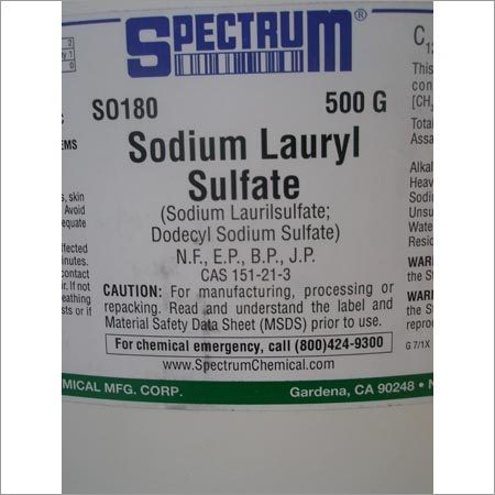 Sodium Lauryl Sulfate, Cas No 68585 47 7