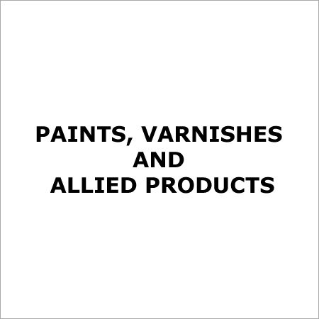 Paints, Varnishes And Allied Products