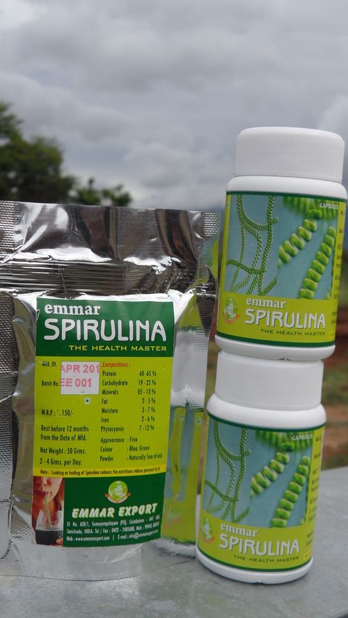 Spirulina Powder & Capsules