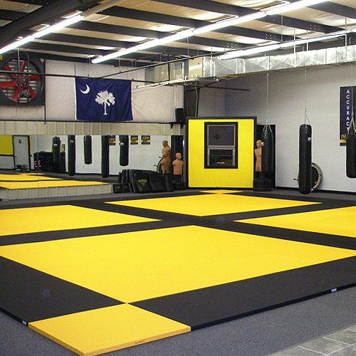 Gym Colored Rubber Flooring