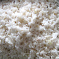  उबले हुए चावल