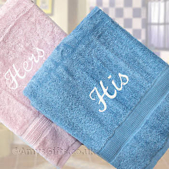 COUPLE BATH TOWEL SET