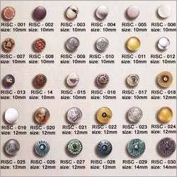 Ayurvedic Medicine Rivet Buttons