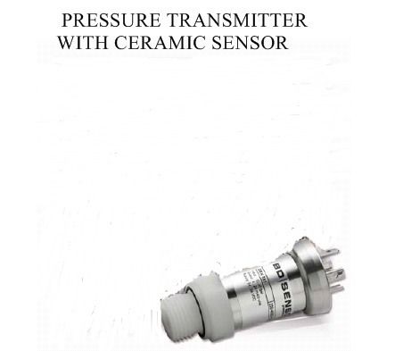 Pressure Transmitter With Ceramic Sensor