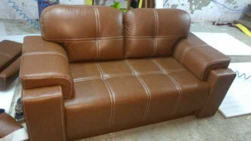 Brown Leather Sofa Set