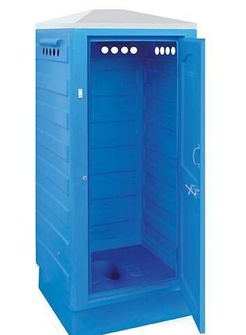 Blue Fine Finished Mobile Toilet