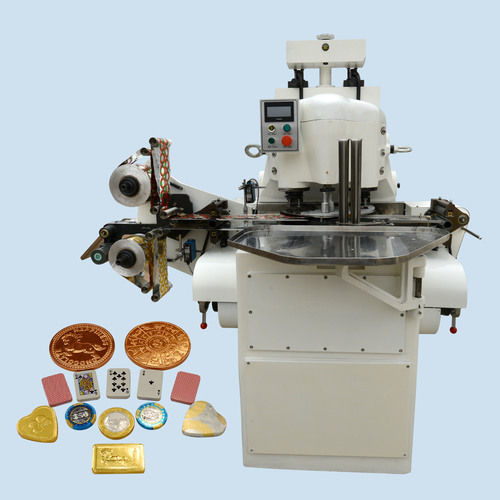 Golden Coin Chocolate Aluminum Foil Wrapping Machine