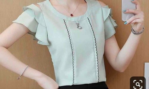 White Ladies Fashion Western Top