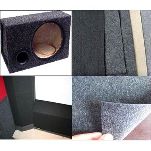 Black Non Woven Speaker Felt