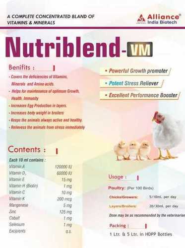 Nutriblend VM Growth Promoter For Poultry