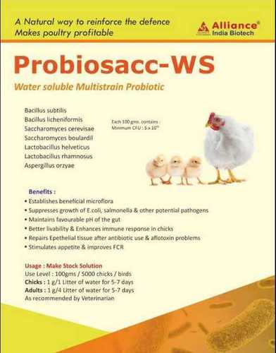 Probisacc-Ws Probisacc-Ws Probiotic Supplement For Chicks