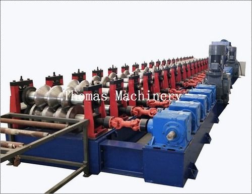 As Per Client Requirements Three-Waves Highway Guardrail Roll Forming Machines