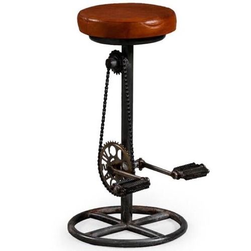 Black Casting Iron Bar Stool