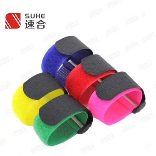 Double Side Adjustable Hook And Loop Wires Wraps Strap