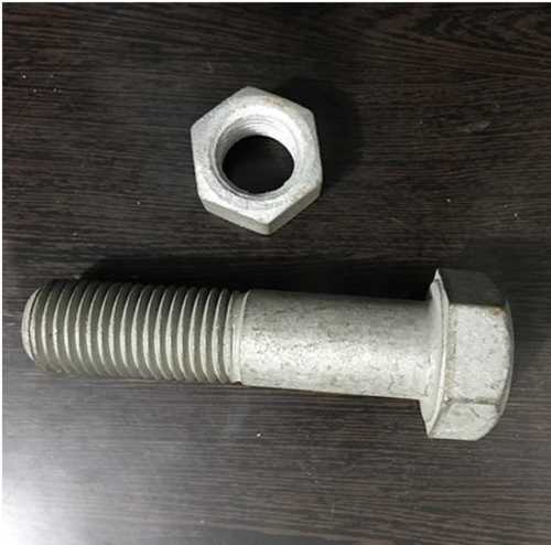Mild Steel Nut Bolts Head Size: Na