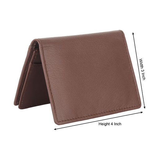 Multi Brown Synthetic Leather Wallet