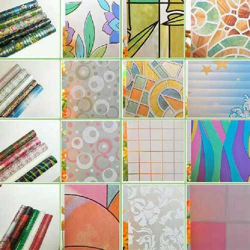 Printed Coloured Glass Films Hardness: Soft