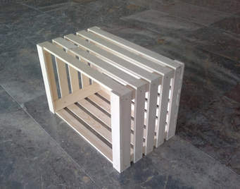 Square Shape Wooden Packing Box