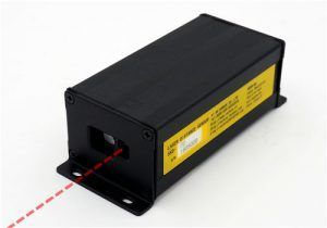 Black Color Laser Distance Sensor