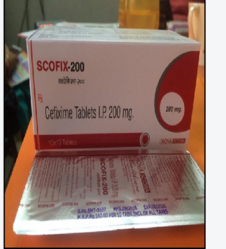 Cefixime Tablets I.P (200Mg)