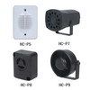 HC-P5, HC-P7, HC-P8, HC-P9 Car Piezo Siren