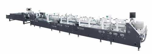 Aluminum Automatic One Side Box Gluing Folding Machine (Zh-1100S)