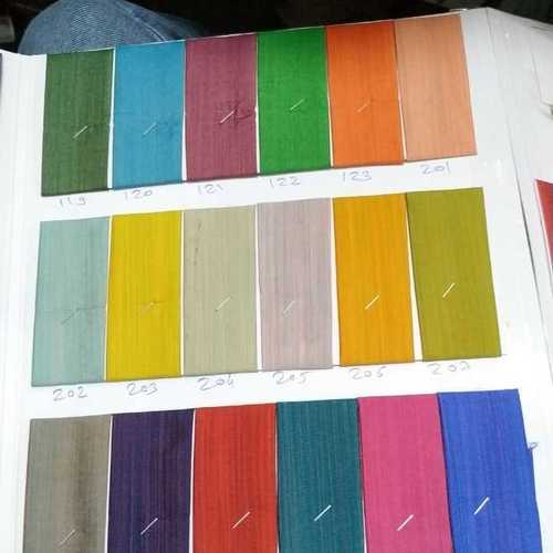 Various Colors Are Available Bamboo Plain Silk Fabric