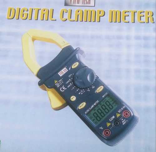 Fully Digital Clamp Meter, Storage temperature 10 to 50 deg C