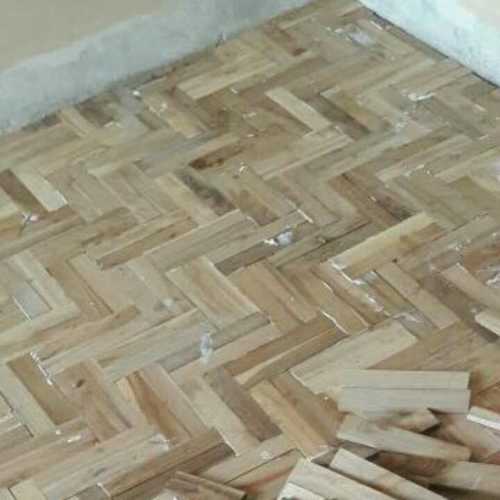 Teak Wooden Block Flooring