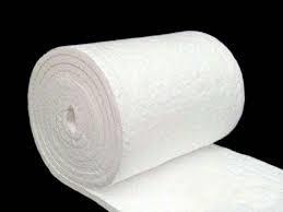 White Ceramic Wool Roll