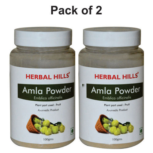 Herbal Amla Powder 100gm for Immunity Support and Digestive Health (Pack of 2)