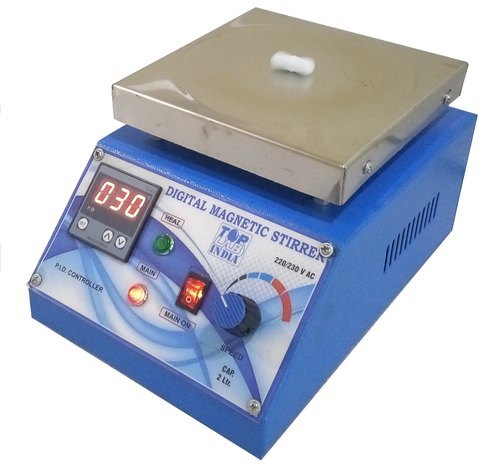 Magnetic Stirrer Bar and Support Stand Slendor Magnetic Stirrer SH-2 Hot Plate Mixer Max 520℉ Lab Hotplate Stirrer 2000 RPM Stir Plate with Thermometer 