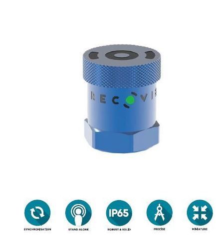 3-Axis Shock And Vibration Data Logger Recovib Fast Size: Standard