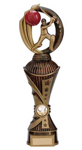 Cricket Metal Trophy