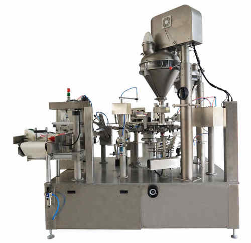 Rotary Seasoning Spice Powder Premade Pouch Filling Packing Machine