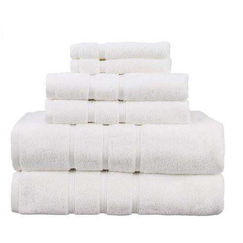 White Color Bath Towels Age Group: Adults