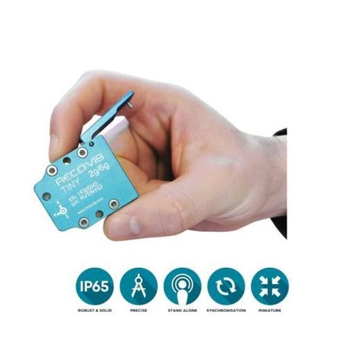 Wireless Vibration Data Collector Recovib Tiny