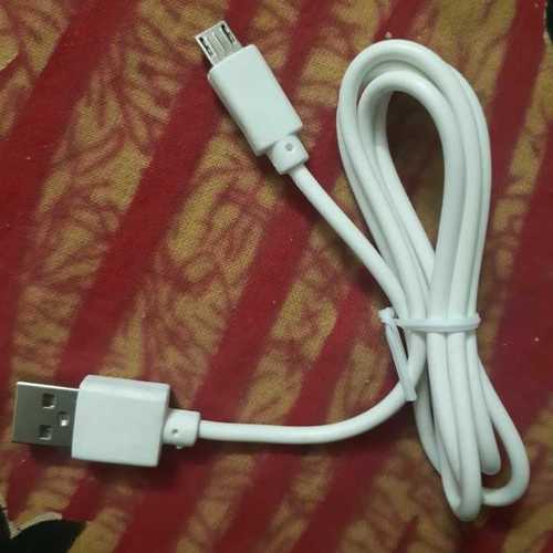 White Cell Phone Data Cable