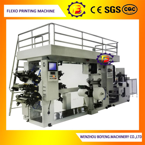 Inline Narrow Napkin CI Flexo Printing And Cutting Machine