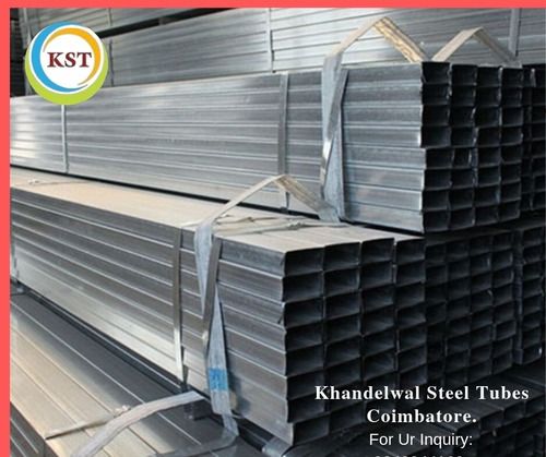 Galvanized Ms Rectangular Shape Pipes