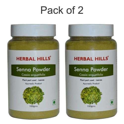 Ayurvedic Senna Powder 100gm for Detoxification (Pack of 2)