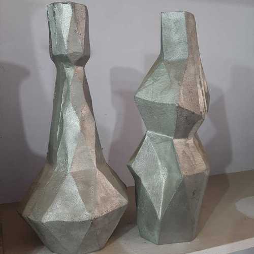 Handmade Aluminium Flower Vase For Home Decor