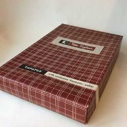 Black Printed Shirt Packaging Box