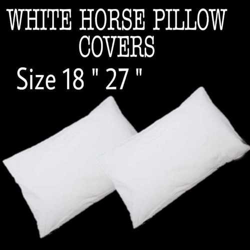 White Hospital Pillow Covers Size: 18" 27"