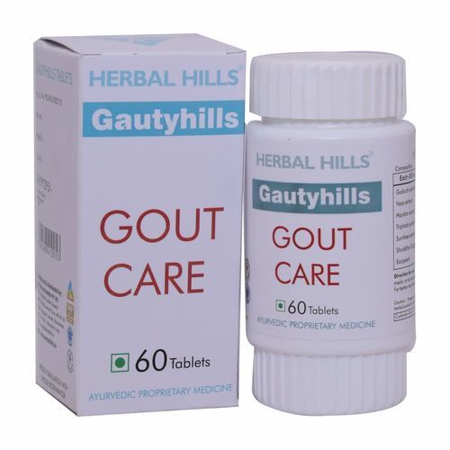 External Use Drugs Ayurvedic Gautyhills 60 Tablets For Gout