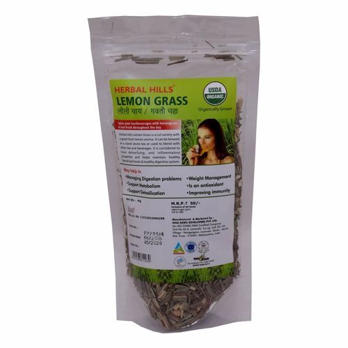 Ayurvedic Lemongrass Tea 200 Gms For Healthy Digestion Lemon