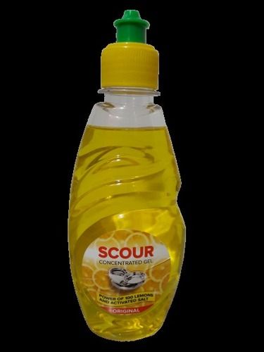 Yellow Concentrated Dish Wash Gel (Scour)