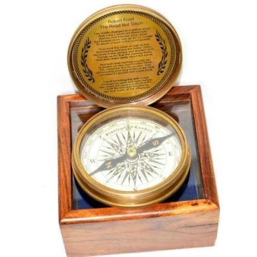 Nautical Wooden Compass